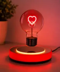 Magnetic Floating Heart Lamp