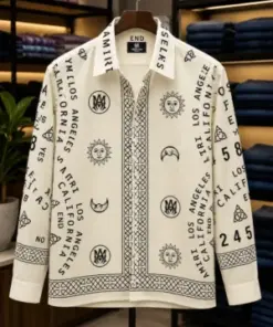 Men’s Premium Printed Casual Shirt | Designer Fashion Shirt | Trendy Streetwear Collection
