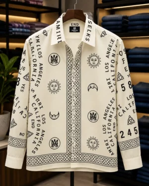 Men’s Premium Printed Casual Shirt | Designer Fashion Shirt | Trendy Streetwear Collection