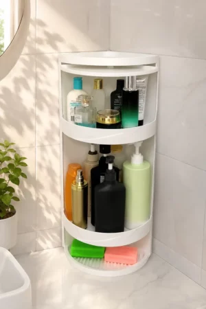 Multi-Layer Bathroom Corner Storage Rack