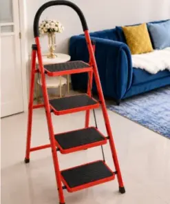 Foldable 4-Step Ladder Stool