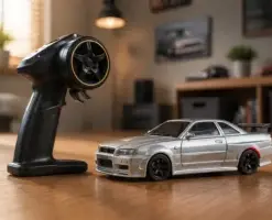 Silver Drift Remote Control Sports Car – Elite Edition
