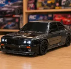 Elite RC Drift Car – Black Sports Edition with LED Headlamps