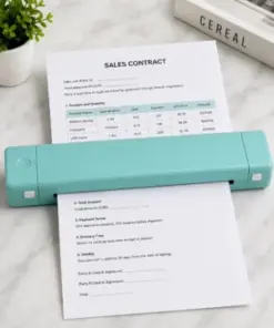 Portable Wireless Mini Document Scanner for Office & Study