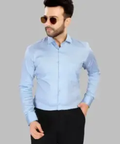 SkyEdge Slim-Fit Formal Shirt – Sharp Look, Confident Style