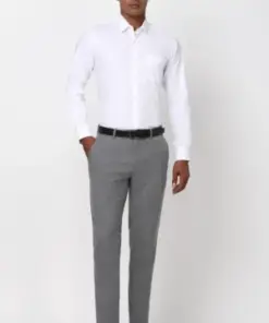 Elite White Formal Shirt – Crisp. Clean. Powerful