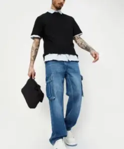 Dockside Cargo – Premium Mid-Wash Utility Jean