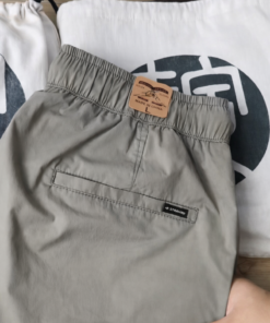 Men's Elastic Waist Casual Pants | Comfortable Lightweight Daily Wear Trousers