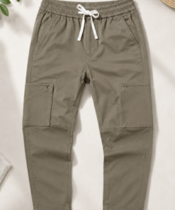 Men's Korean Style Cargo Joggers – Premium Casual Lower