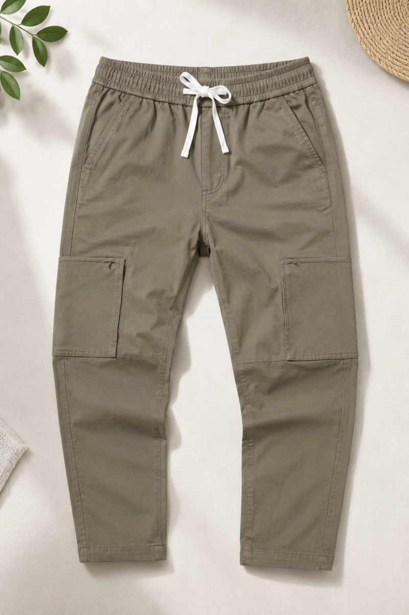 thumb_6a0fec8bf2187.png Men's Korean Style Cargo Joggers – Premium Casual Lower
